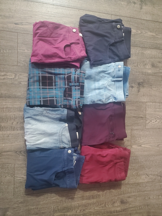 Pants - Women's Stretch Pull-On Jeggings/Pants -- Assorted Bundle Approx 8-10 Size